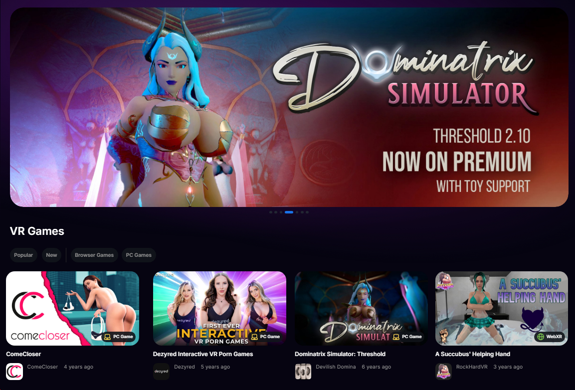 VRporn.com – video collection quality games