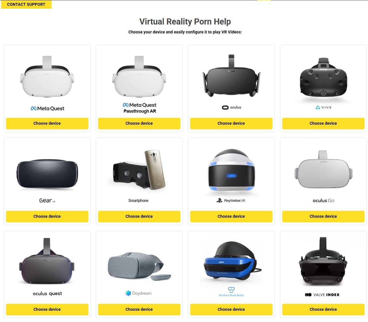 Czech VR - value for the money - support